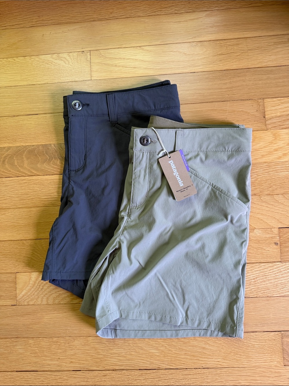 Set of 2 Patagonia Women’s Quandary Shorts (1 NWT, 1 like new)